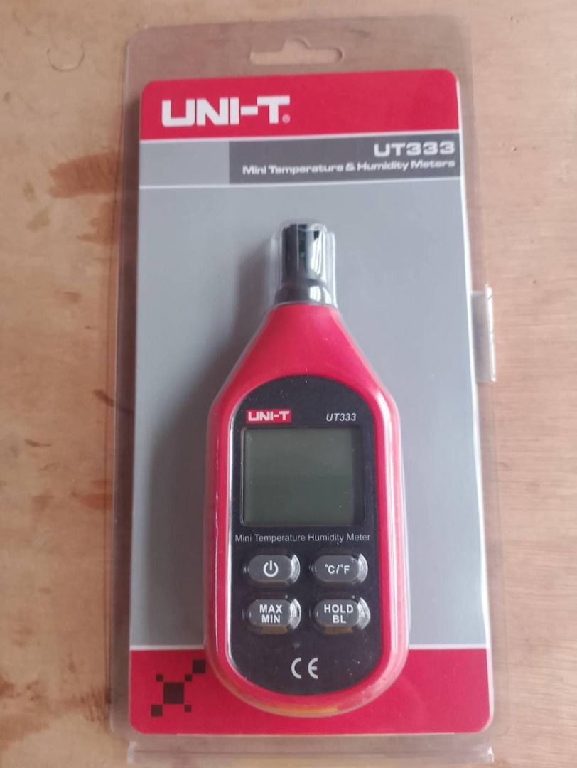 UNI-T UT333 Mini Temperature Humidity Meter, Furniture & Home Living ...
