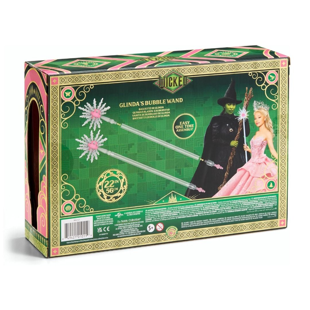 ONHAND Wicked Glinda Bubble Wand (Category: Western Merchandise) located in Angeles City. Submitted by cccraftydizneystockpile (Listing ID 1351404549, Image 3). Description: NOTE: ONE PIECE ONHAND & ready to ship. Please give us until the nearest weekend to ship your items. ✨ Also open for lay-away with a downpayment of 500.00 PHP required for slot reservation. Balance is payable upon item arrival FOR FOUR WEEKS.✨ 💚Bring the enchanting world of 