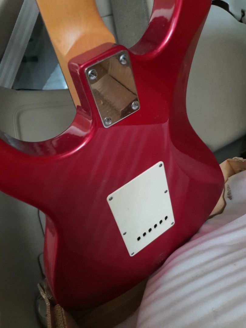 Yamaha Pacifica Electric Guitar (Category: Musical Instruments) located in Pasig City. Submitted by ocmom (Listing ID 1351326426, Image 3). Description: slightly used with manual no wire inclusions.