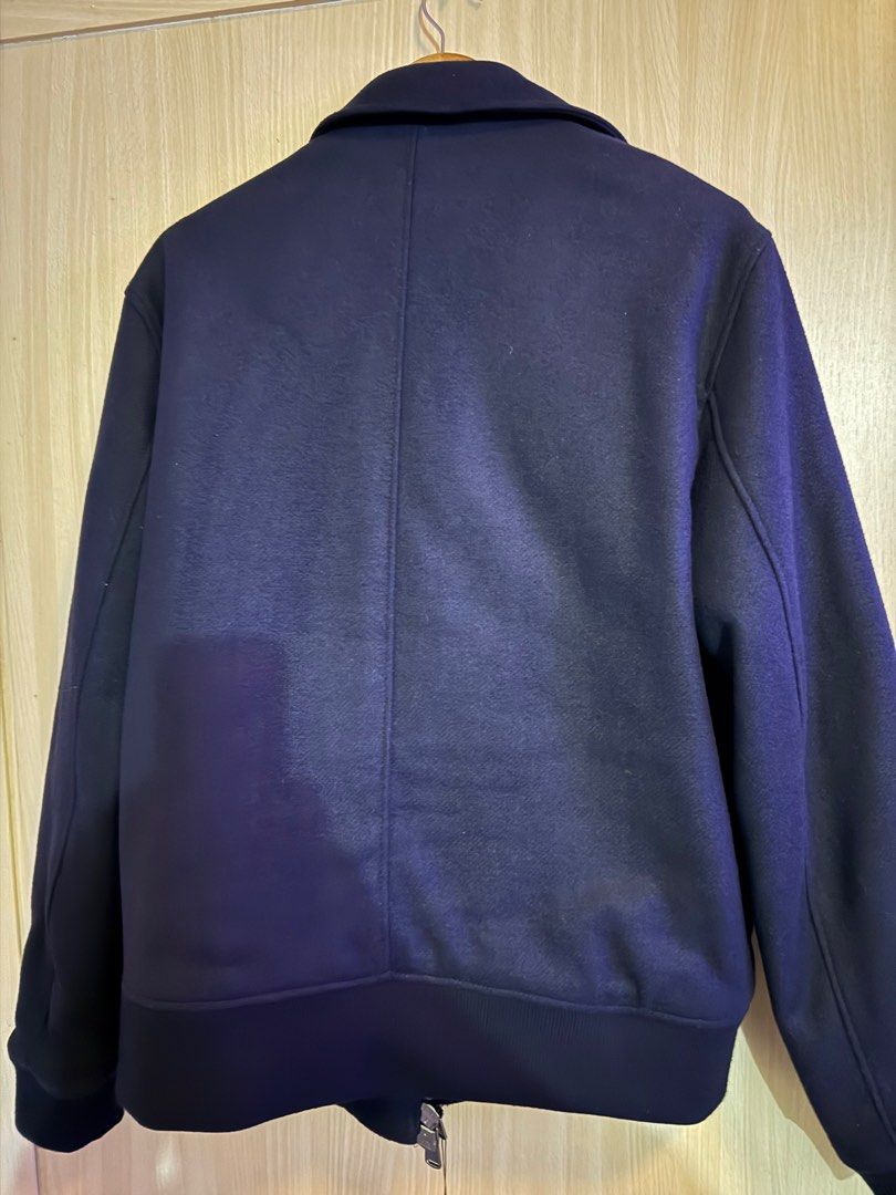 Zara Blue Wool Blend Jacket (Category: Coats, Jackets and Outerwear) located in Quezon City. Submitted by Strawhat10 (Listing ID 1351398631, Image 3). Description: Never been used Last price posted MOP: Gcash Location: North Edsa.