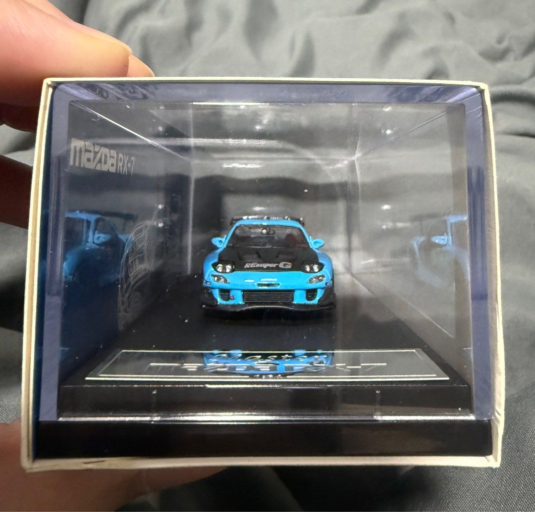 1:64 RE:SuperG Amemiya Mazda RX-7, Hobbies & Toys, Toys & Games on ...