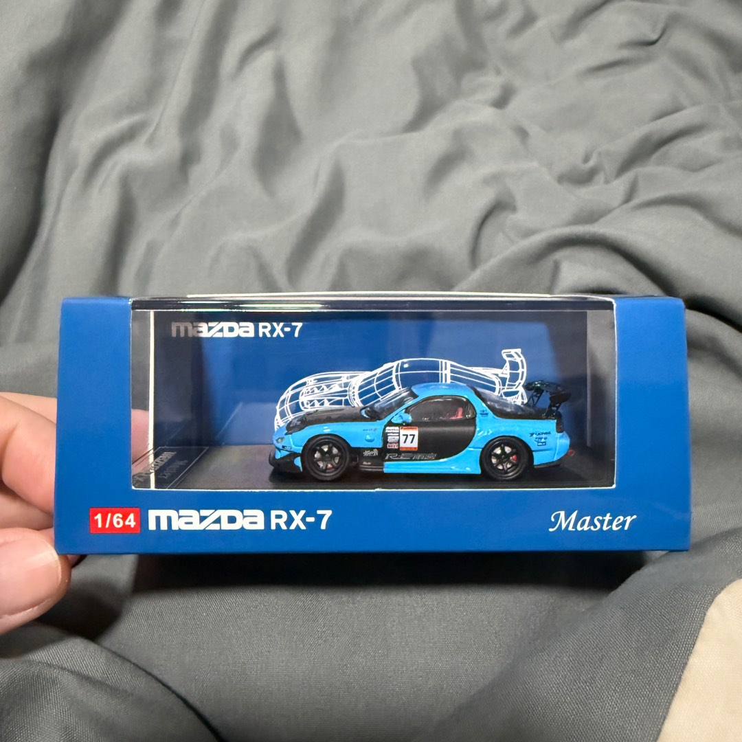 1:64 RE:SuperG Amemiya Mazda RX-7, Hobbies & Toys, Toys & Games on ...