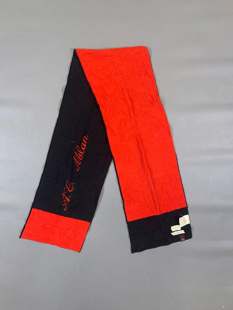 Adidas A.C Milano Scarf #18 (Category: Scarves) located in Mabalacat. Submitted by leascollection (Listing ID 1351565341, Image 2). Description: Adidas Scarf #18 Dimension ( Medida /Tape Measure) Size: 147 x23cm Price: 450 + Shipping Fee.