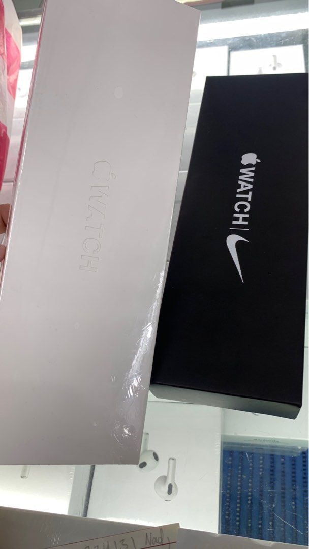 Apple watch series 9 brand new & sealed (Category: Wearables & Smart Watches) located in Manila. Submitted by laleeyah (Listing ID 1351519528, Image 1). Description: Apple watch series 9 Available colors star light/grey, pink, black & gold. Available mm 40mm, 41mm, 45mm PM FOR MORE INFORMATION 📩.