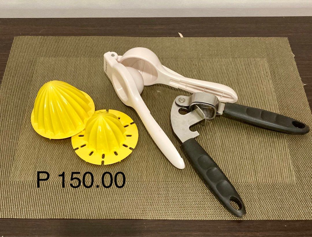 Assorted Kitchen Tools on SALE (Category: Cookware & Accessories) located in Mandaluyong City. Submitted by jbmillerbautista (Listing ID 1350265064, Image 1). Description: Assorted Kitchen Tools on SALE Well-used. RFS: decluttering Delivery fee c/o buyer .