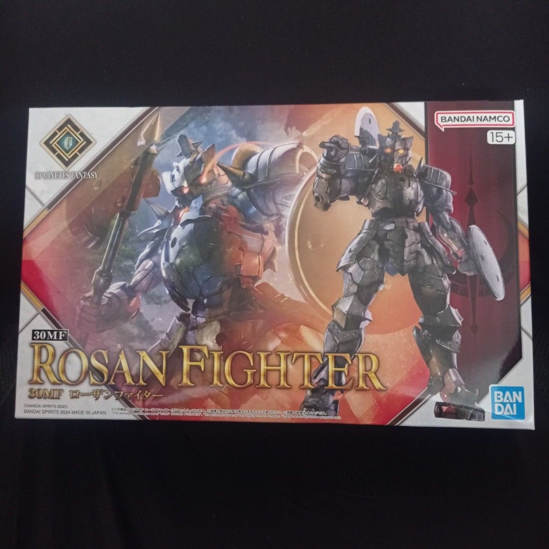 Bandai 30MF Rosan Fighter Gundam mecha robot model kit toys action figure collect (Category: Gundam & Model Kits) located in Cavite. Submitted by danielartifox (Listing ID 1351500835, Image 1). Description: P1600 Bandai 30MF Rosan Fighter Pick up, Location: Dasmarinas Cavite, Gasso Dbb f Available For shop** ee Check out and shipping w/ additional charges.