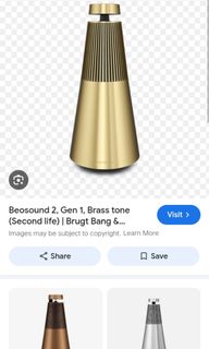 美品 バング&オルフセン beosound2 brass tone（ゴールド）（Beosound 