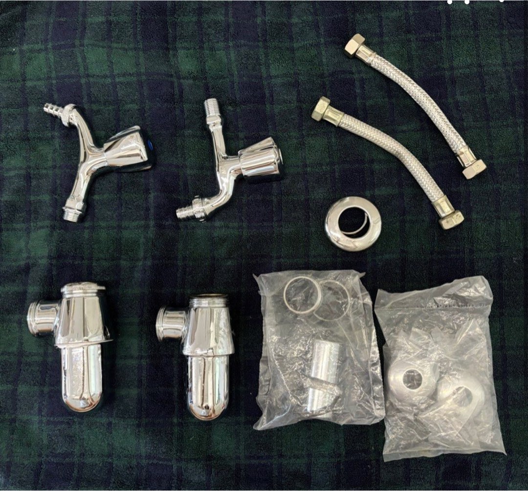 Bathroom Tap Set, Furniture & Home Living, Bathroom & Kitchen ...