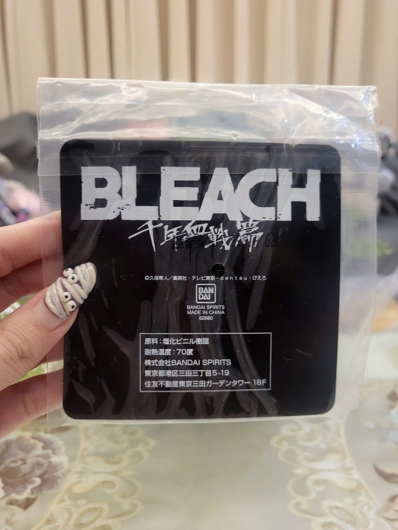 Bleach Yhwach Rubber Coaster (Category: Character Goods) located in San Fernando. Submitted by jpmarketplace2023 (Listing ID 1351449325, Image 2). Description: 💚 All items are authentic from Japan. 💛 MOP: GCash (❌️ GCash Protect) 🩵 MOD: LBC only (❌️ S. Checkout, COD, COP) 💙 Meet-up: Vista Mall, San Fernando, Pampanga 💜 All items are on-hand. 🧡 First to pay gets the item first. ❤️ Breakable items are packed with care and caution. Seller will