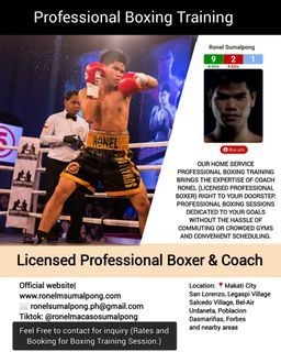 Boxing Training Session