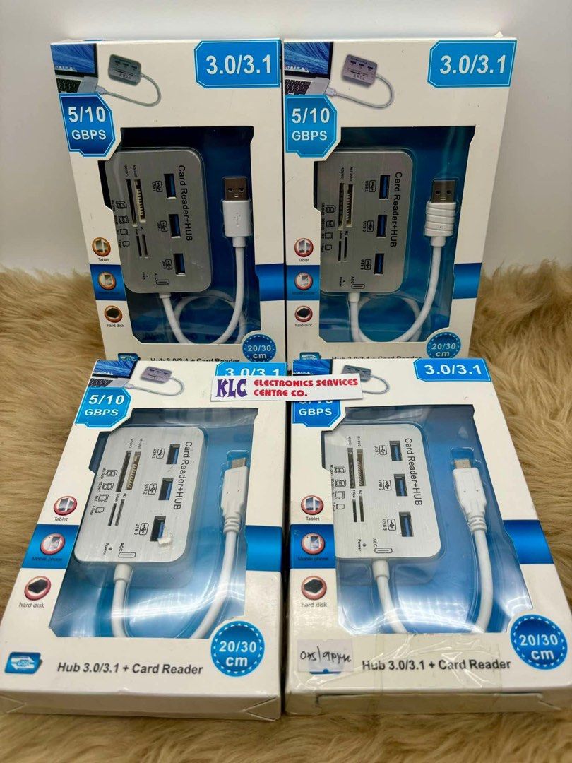 CARD READER ALL IN ONE USB AND TYPE C PORT EXTENSION USB HUB SD/ TF / MS/ M2 MEMORY CARD READER (Category: Cables & Adaptors) located in Makati City. Submitted by jc.cuerdo (Listing ID 1351454911, Image 2). Description: CARD READER ALL IN ONE USB AND TYPE C PORT EXTENSION USB HUB SD/ TF / MS/ M2 MEMORY CARD READER 👉Specifications: ✅Product name: USB hub combination Type c hub combination ✅USB ports: 3 ✅Size: 50*5*2.5cm ✅Card reader: supports ms,