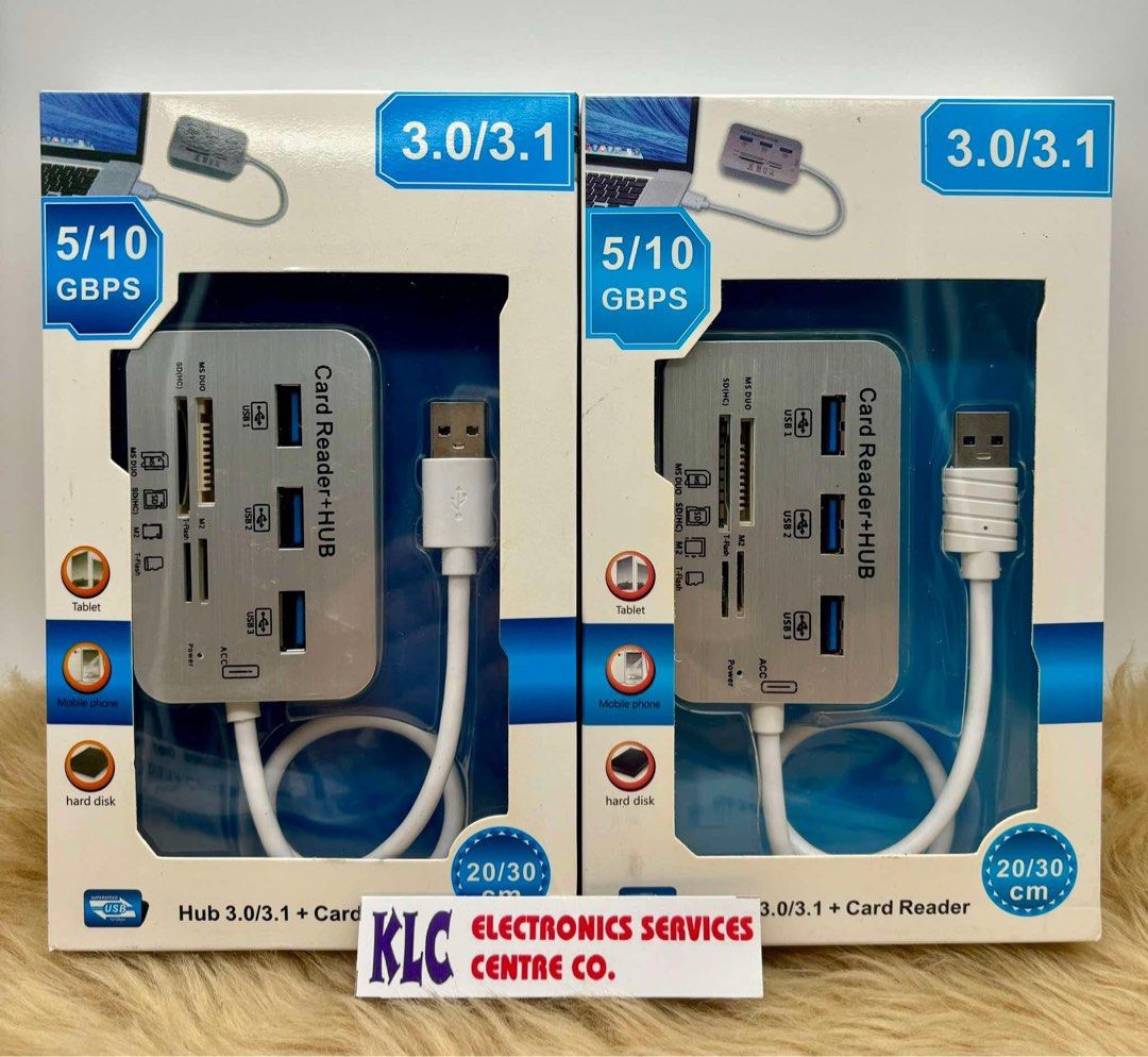 CARD READER ALL IN ONE USB AND TYPE C PORT EXTENSION USB HUB SD/ TF / MS/ M2 MEMORY CARD READER (Category: Cables & Adaptors) located in Makati City. Submitted by jc.cuerdo (Listing ID 1351454911, Image 3). Description: CARD READER ALL IN ONE USB AND TYPE C PORT EXTENSION USB HUB SD/ TF / MS/ M2 MEMORY CARD READER 👉Specifications: ✅Product name: USB hub combination Type c hub combination ✅USB ports: 3 ✅Size: 50*5*2.5cm ✅Card reader: supports ms,