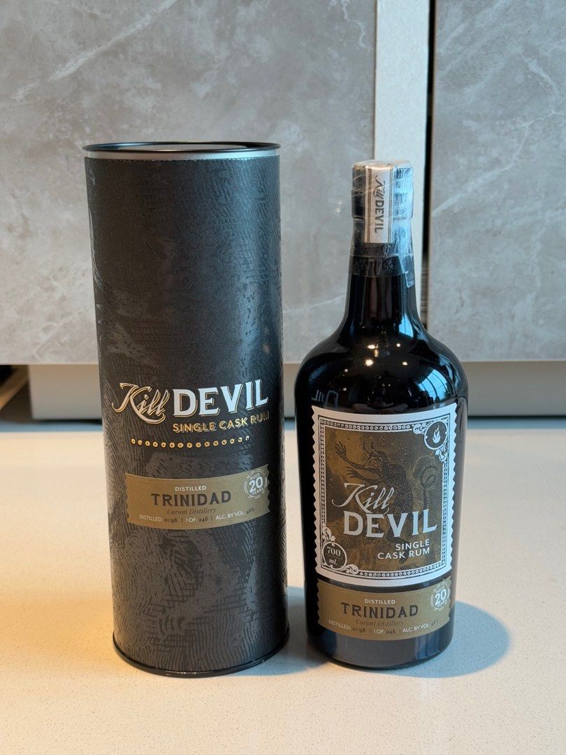 Caroni Kill Devil (Category: Alcoholic Beverages) located in Singapore. Submitted by whiskyandmore (Listing ID 1351454655, Image 1). Description: PM for other bottles / rum.