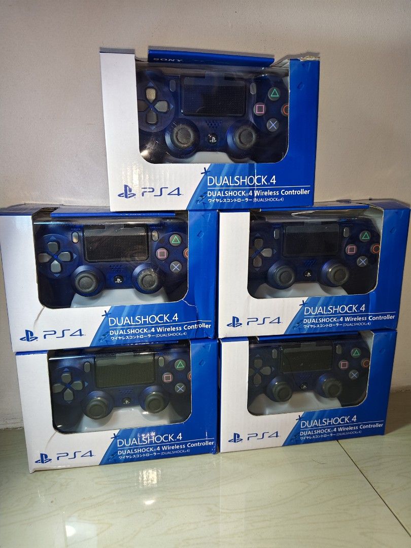 DS4 CONTROLLER / BRANDNEW (Category: Controllers) located in Manila. Submitted by mikkolosg20176 (Listing ID 1351433203, Image 1). Description: Class A Controller Color: Transparent Blue Location: MCG Purple Gaming TAGUIG, Bagumbayan Taguig.