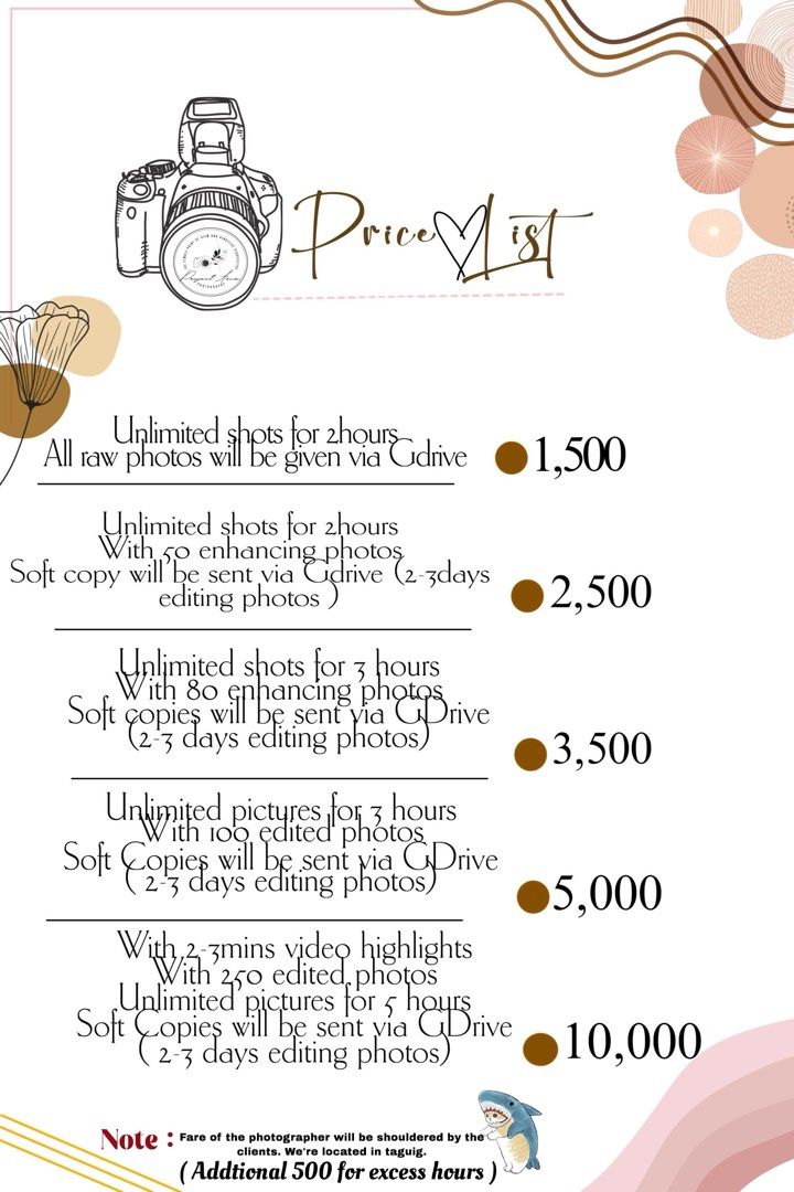 Event Photographer (Category: Everything Else Others) located in Taguig. Submitted by rfern_08 (Listing ID 1351478743, Image 1). Description: Event photographer for hire! Rate starts at 1,500 pesos only. Kindly check our facebook page Project Aria. .