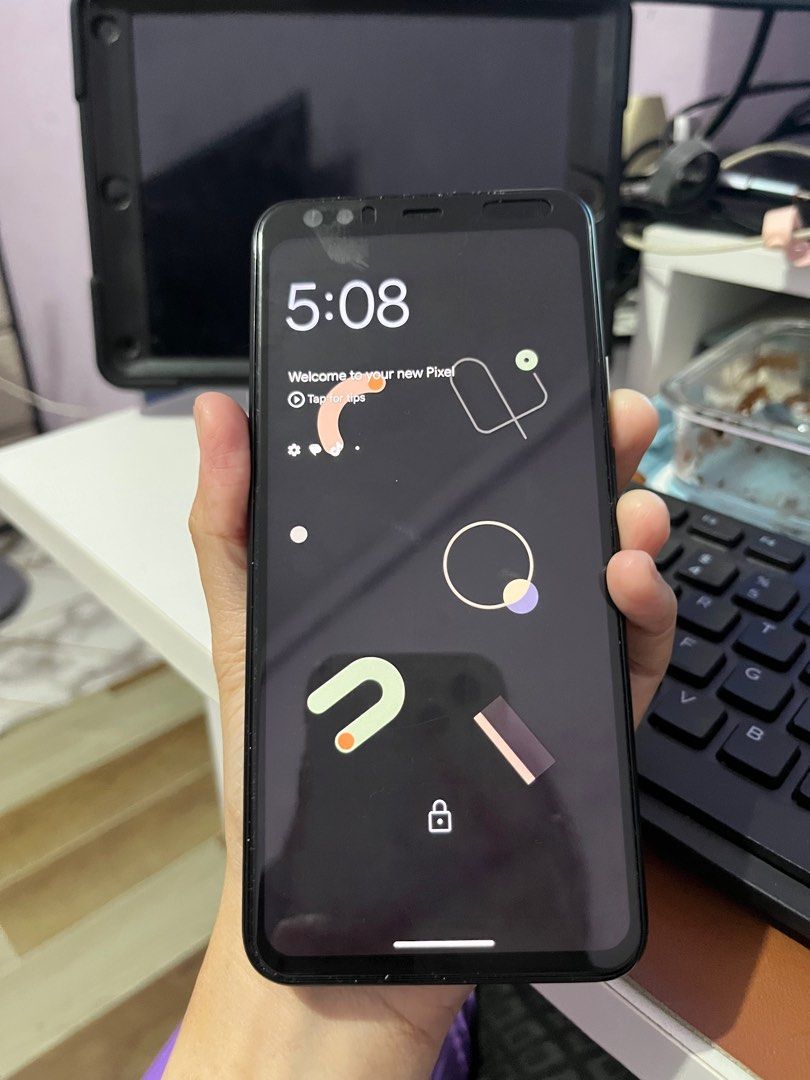 Google Pixel 4 XL fs/swap (Category: Google Pixel) located in Antipolo. Submitted by pjpiii (Listing ID 1351601192, Image 3). Description: Selling my backup for storage phone 64gb Used only for unlimited backup Excellent battery life (newly changed battery from sulitzilla) Some dents at the back due to old case Honest Issue is back cam suddenly not working probably due to update Willing to swap for Pixel 1 .