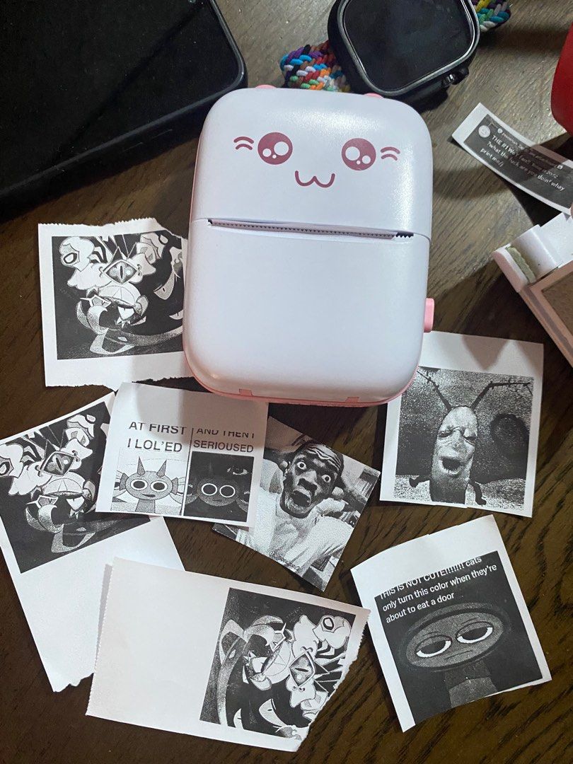 GOTOOGO Portable Mini Photo Printer - USB Rechargeable, Wireless Thermal Label Maker with Wireless, 200dpi High-Resolution Printing, Clear Image Output - Includes 1 Roll of Thermal Paper, Compatible with iOS & for Android, (Category: Printers, Scanners & Copiers) located in Cabuyao City. Submitted by nicoleecloset (Listing ID 1351467919, Image 1). Description: GOTOOGO Portable Mini Photo Printer - USB Rechargeable, Wireless Thermal Label Maker wi