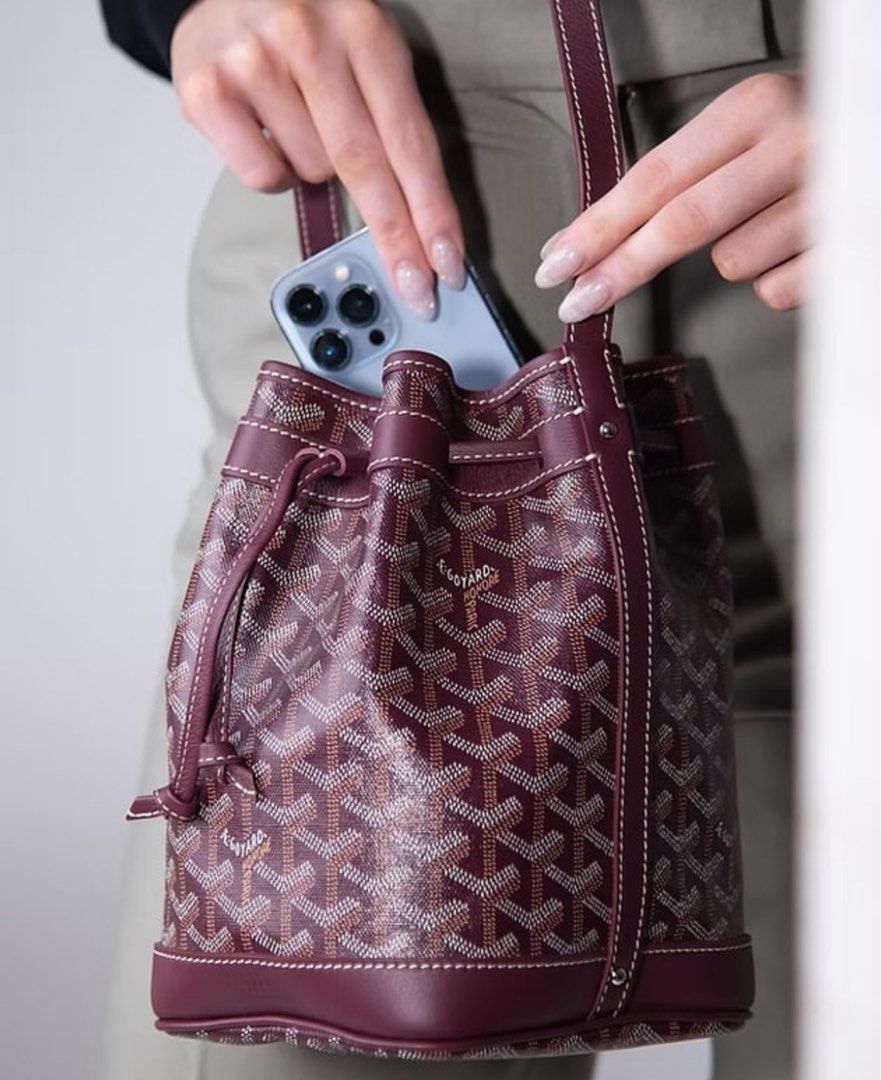 Goyard Petit Flot Bucket Bag (Category: Luxury Bags & Wallets) located in Quezon City. Submitted by preloved__thingz (Listing ID 1351587059, Image 2). Description: ONHAND. SUPER HARD TO FIND! Comes complete! Bought from Japan. .