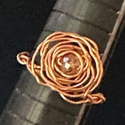 Handmade Copper Ring (Category: Rings) located in Singapore. Submitted by time1010 (Listing ID 1351451521, Image 1). Description: Handmade copper wire ring with a crystal in the center. Customize enquiry welcome. Click at time1010 to see my other listings. .