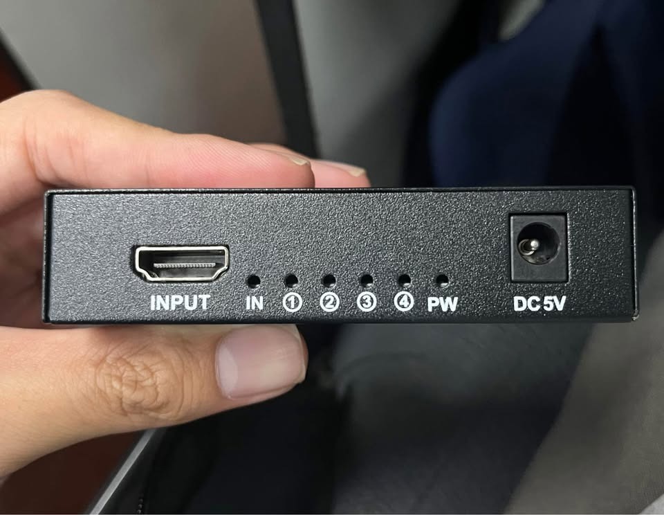 HDMI Splitter for Simultaneously Display (1 input, 4 output), Computers ...