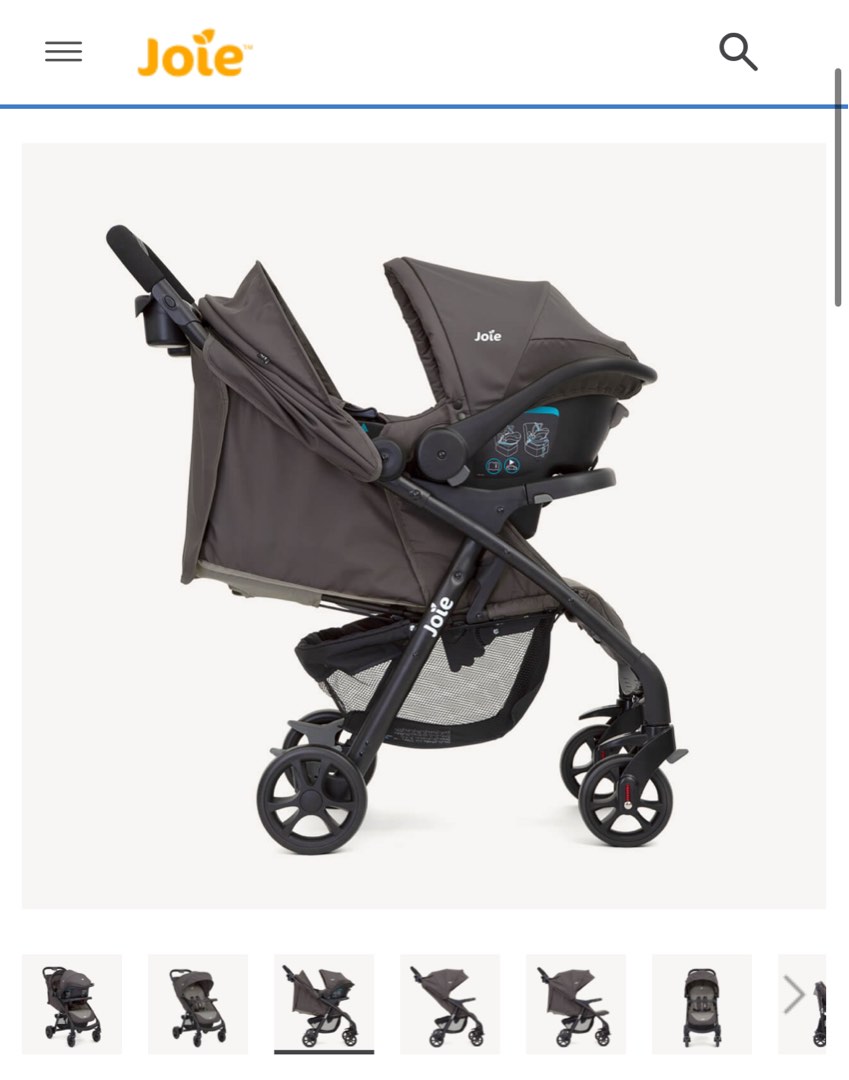 Joie Travel System stroller and car seat combination