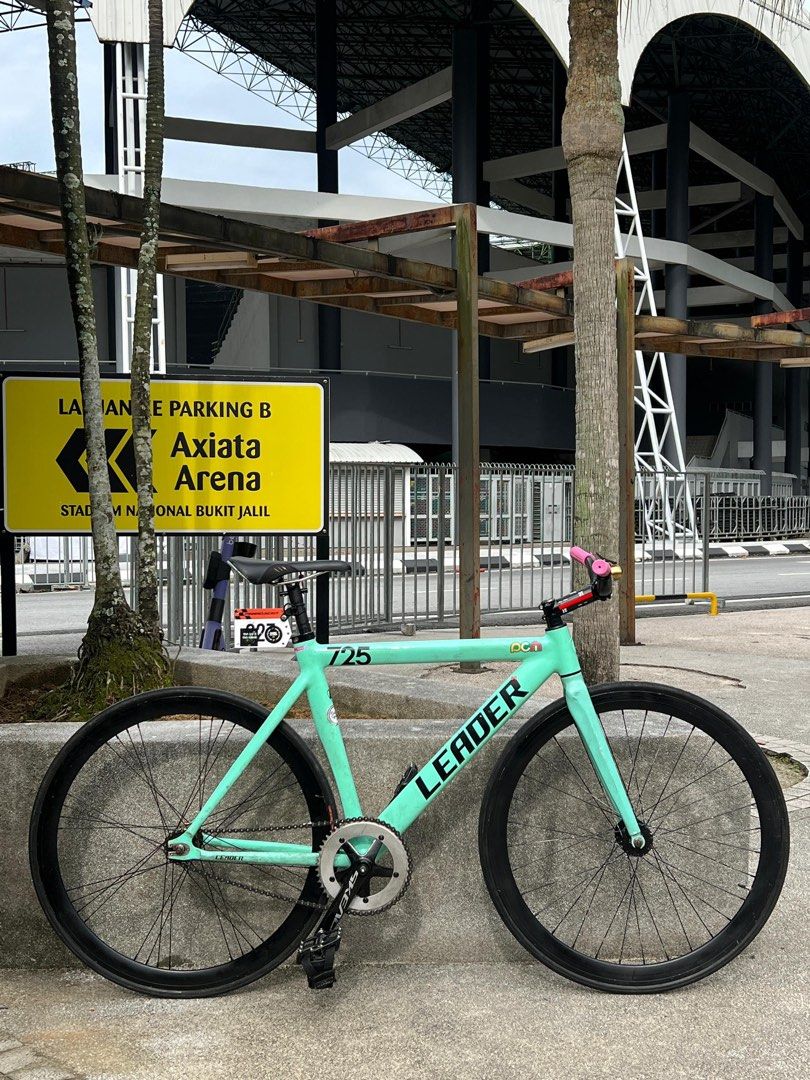 LEADERBIKES LEADER 725tr fixed gear/fixie/singlespeed, Sports Equipment ...