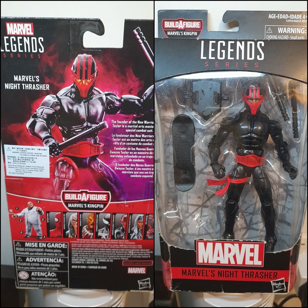 Marvel Legends Night Thrasher no BAF Hasbro ML inch not