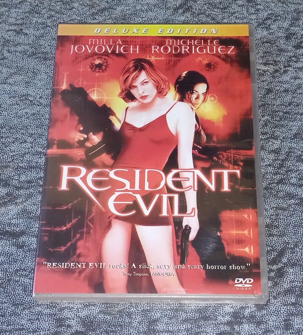 MILLA JOVOVICH - RESIDENT EVIL DVD (Category: CDs & DVDs) located in Talavera. Submitted by thalifan46 (Listing ID 1351567257, Image 2). Description: RESIDENT EVIL DVD STARRING MILLA JOVOVICH MICHELLE RODRIGUEZ.. •RESIDENT EVIL •RESIDENT EVIL : APOCALYPSE •RESIDENT EVIL : EXTINCTION •RESIDENT EVIL : REGENERATION •RESIDENT EVIL : AFTERLIFE.. P300 EACH.. WHAT YOU SEE IS WHAT YOU GET 100% ORIGINAL AUTHENTIC.. MOP : GCASH OR PALAWAN.. COURIER :LBC, J