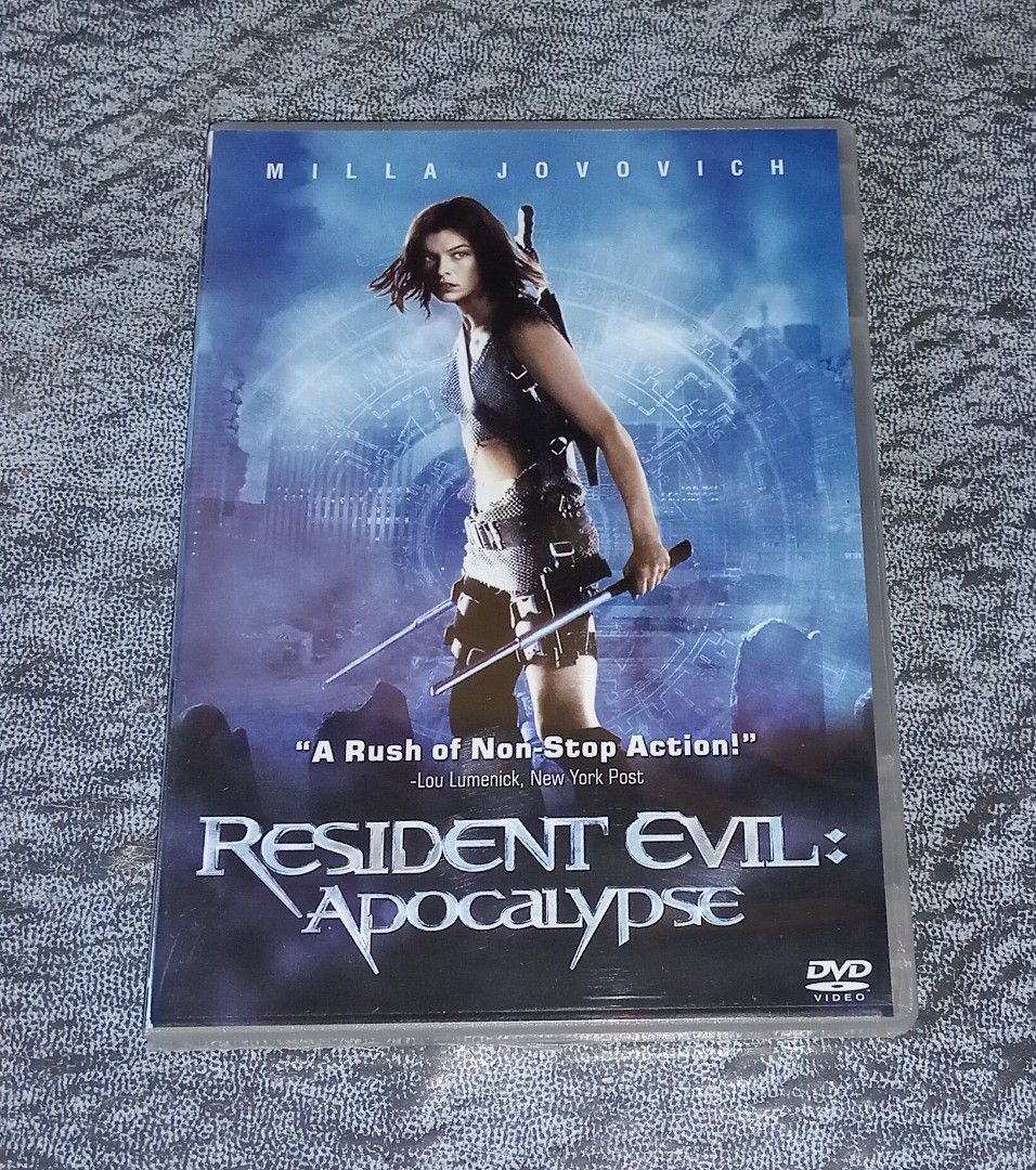 MILLA JOVOVICH - RESIDENT EVIL DVD (Category: CDs & DVDs) located in Talavera. Submitted by thalifan46 (Listing ID 1351567257, Image 3). Description: RESIDENT EVIL DVD STARRING MILLA JOVOVICH MICHELLE RODRIGUEZ.. •RESIDENT EVIL •RESIDENT EVIL : APOCALYPSE •RESIDENT EVIL : EXTINCTION •RESIDENT EVIL : REGENERATION •RESIDENT EVIL : AFTERLIFE.. P300 EACH.. WHAT YOU SEE IS WHAT YOU GET 100% ORIGINAL AUTHENTIC.. MOP : GCASH OR PALAWAN.. COURIER :LBC, J