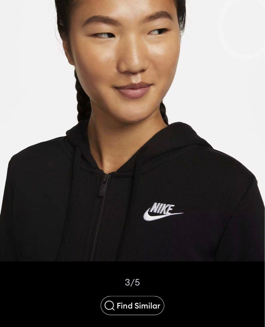 Nike womens hoodie (Category: Coats, Jackets and Outerwear) located in Taguig. Submitted by grayanna (Listing ID 1351542270, Image 2). Description: Original Nike Women's Sportsweat Hoodie Size: L Brand New w/ tag negotiable bought from Laz worth 2,7k Rfs: Wrong size.