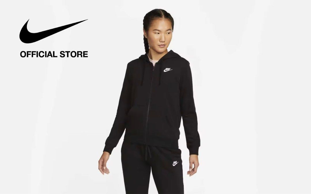 Nike womens hoodie (Category: Coats, Jackets and Outerwear) located in Taguig. Submitted by grayanna (Listing ID 1351542270, Image 3). Description: Original Nike Women's Sportsweat Hoodie Size: L Brand New w/ tag negotiable bought from Laz worth 2,7k Rfs: Wrong size.