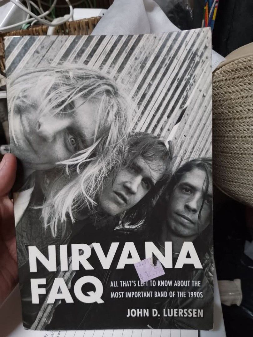 Nirvana FAQ Book (Category: Storybooks) located in Quezon City. Submitted by akosiluna44 (Listing ID 1351538123, Image 1). Description: #nirvana #nirvanabook Softbound book author:John Luerssen New with photos inside.