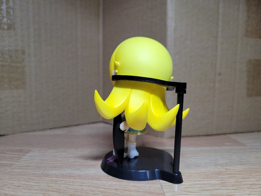 Oshino Shinobu IK Chibi Monogatari Series (Category: Designer & Blind Box Toys) located in Quezon City. Submitted by weejaycollections (Listing ID 1351566676, Image 3). Description: For Sale: Oshino Shinobu Ichiban Kuji Kyun Chara - Loose, expect slight scratches - What You See Is What You Get Rfs: Decluttering MOP: Gcash MOD: LBC cop and Lalamove (sf shouldered by buyer) Location: Quezon City Pm na lang po if may tanong, thanks.