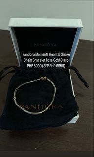 Pandora Bracelet Rose Gold Clasp