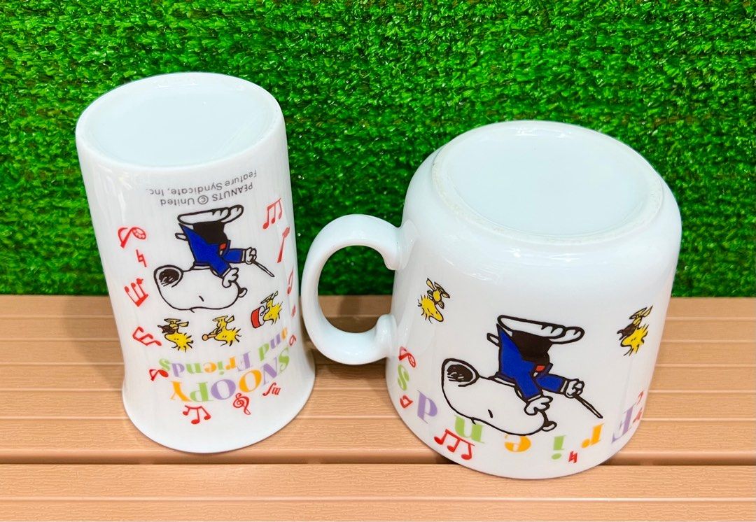 Peanuts Snoopy Ceramics Set / Mug & Teacup (Category: Coffee & Tea Tableware) located in Binan City. Submitted by mayjhe (Listing ID 1351430495, Image 3). Description: ✨ For Sale ✨ ☘️ Peanuts Snoopy ☘️ Ceramic mug & teacup 🌸 Other details posted 🔖 Price is ₱ 320.00 🌸 MOP : Gcash 🛵 Courier J&T and Lalamove 🇵🇭 Location Biñan Laguna 📋 Shipping every Thursday ☘️ For Fragile Items we ensure the the items are packed securly with bubble warp & ca