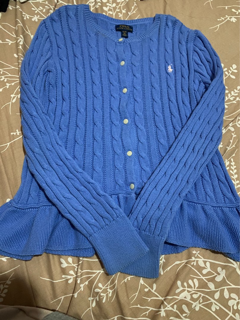 Polo Ralph Lauren Women's Cable Knit Blue main image 1