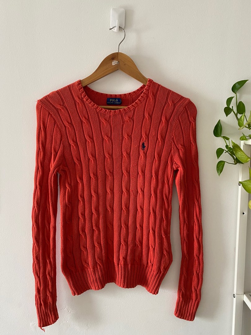 Polo Ralph Lauren Women's Cable Knit Purple main image 1