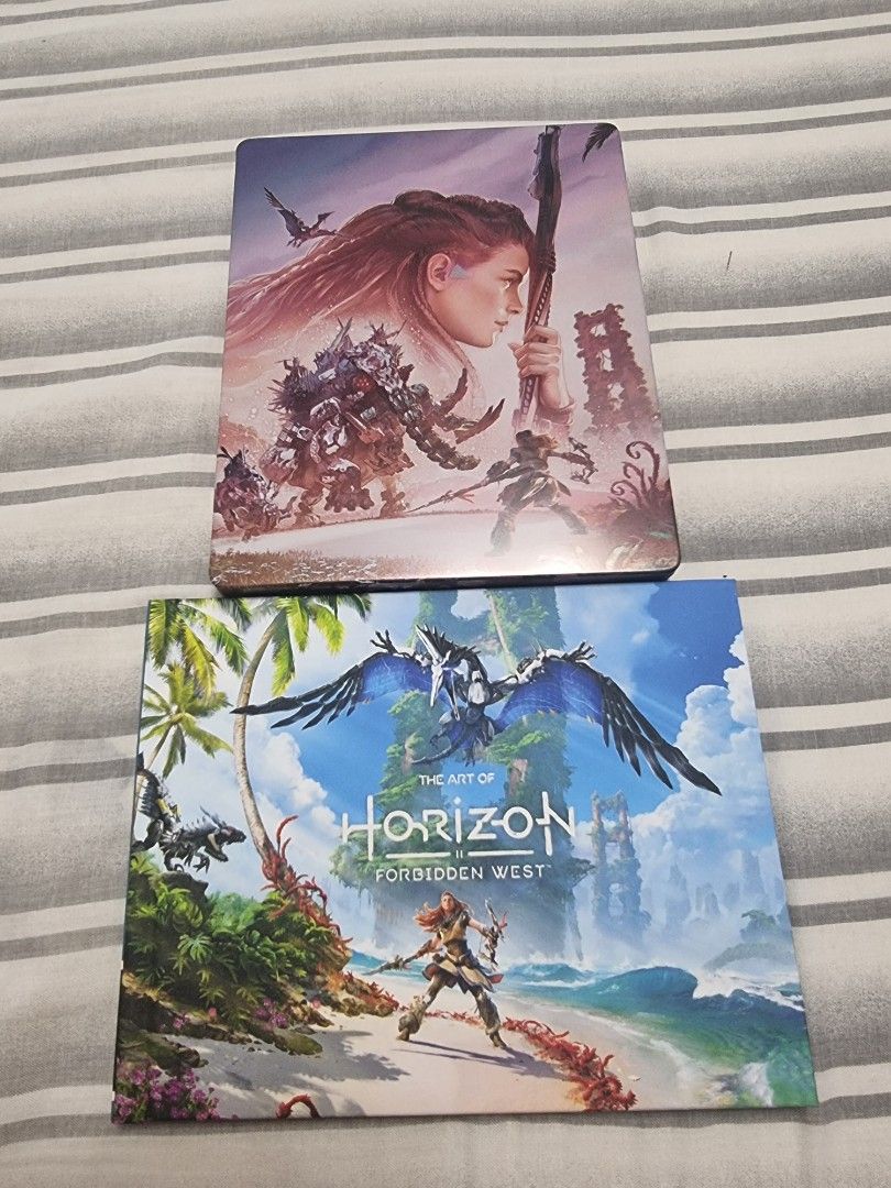 PS5 Horizon Forbidden West Special Edition (Category: PlayStation) located in San Pedro. Submitted by donshingaw64787 (Listing ID 1351543779, Image 2). Description: PS5 Horizon Forbidden West Special Edition Includes: Game Disc, Steel Case, Digital Soundtrack Voucher and Art book MOP : GCASH only MOD: lalamove or lbc only LOC: San Pedro Laguna or Makati City Note: Can do meet-ups on specified locations only: 1.) Shopwise / Centro Pacita San Pedro