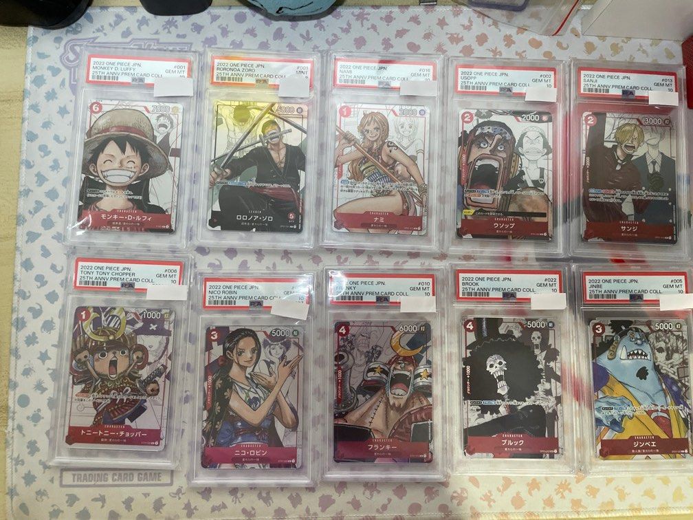 Psa Sequentials PSA sequential 25th One Piece Cards, Hobbies & Toys, Toys & Games on ...