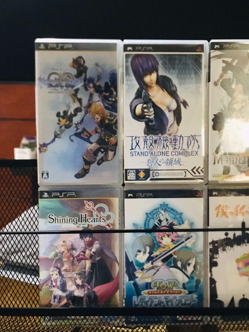 PSP Games JP, big discount for take all (Category: PlayStation) located in San Fernando. Submitted by bboytomato (Listing ID 1351592210, Image 3). Description: All in great condition. NTSC-J. Prices in photos. Big discount for take all. Untested, wala na akong PSP.. but you can bring your own if you'd like to test. Can also show more close-up photos so you can inspect..