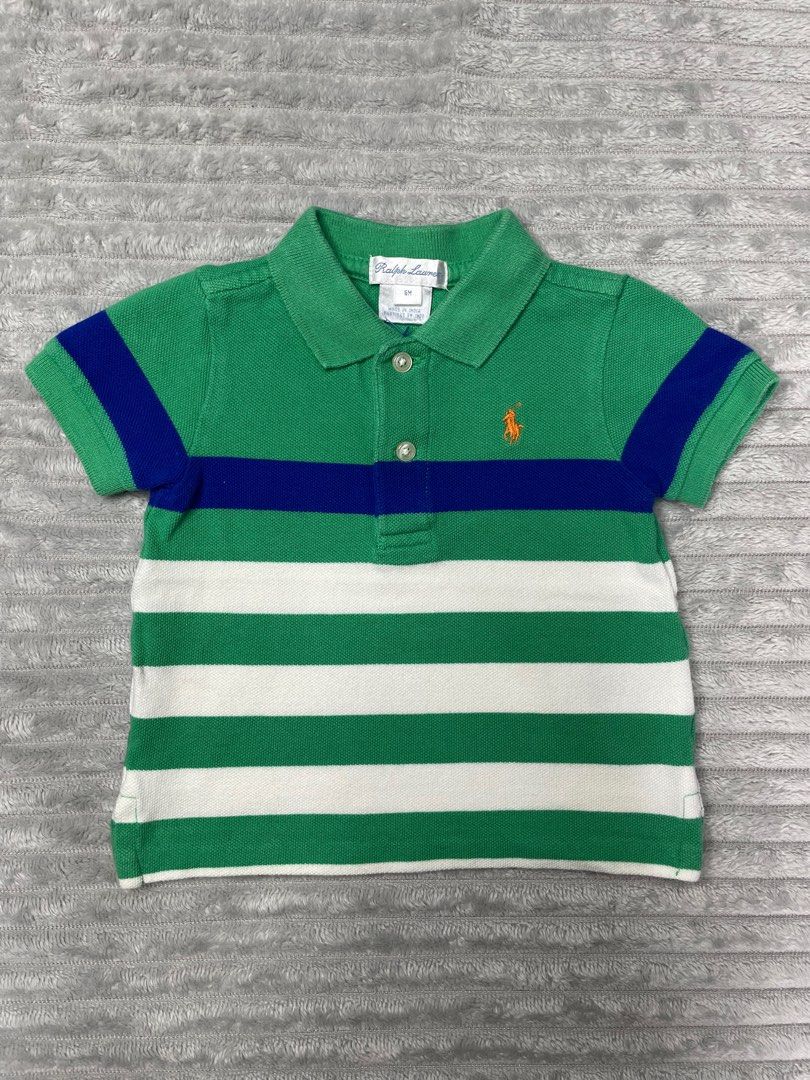 RALPH LAUREN - POLO SHIRT (Category: Babies & Kids Fashion) located in Baguio. Submitted by mabi_be (Listing ID 1351544647, Image 1). Description: 🌼 RALPH LAUREN 🌼 6 Months on tag 🌼 Brandnew without tag.