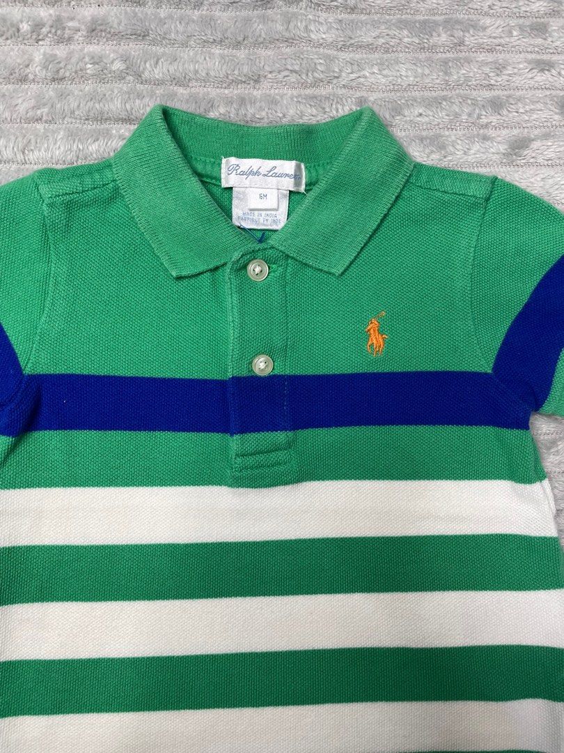 RALPH LAUREN - POLO SHIRT (Category: Babies & Kids Fashion) located in Baguio. Submitted by mabi_be (Listing ID 1351544647, Image 2). Description: 🌼 RALPH LAUREN 🌼 6 Months on tag 🌼 Brandnew without tag.