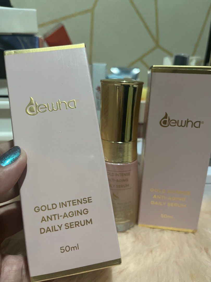 Sealed DEWHA Anti -Aging Gold Serum (Category: Face Care) located in Cavite. Submitted by jovevasq (Listing ID 1351513347, Image 3). Description: delivery fee c/o buyer .