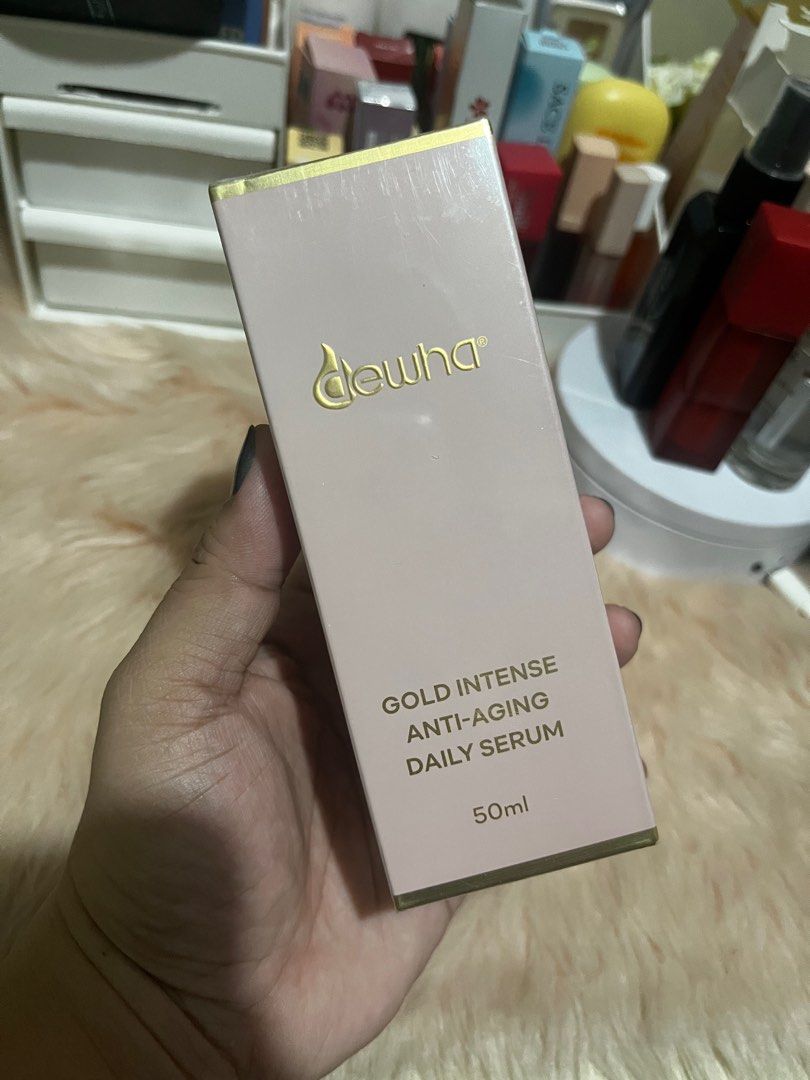 Sealed DEWHA Anti -Aging Gold Serum (Category: Face Care) located in Cavite. Submitted by jovevasq (Listing ID 1351513347, Image 1). Description: delivery fee c/o buyer .