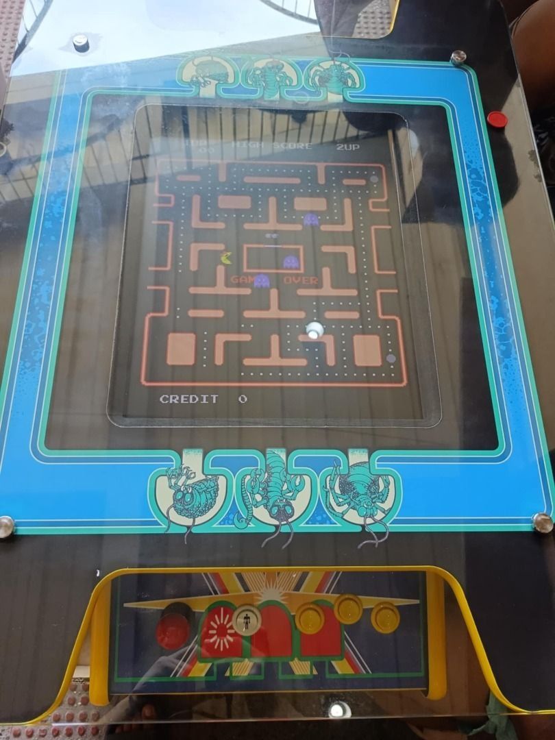 Table Top Arcade Machine (Category: Nintendo) located in San Pablo. Submitted by ablpsports (Listing ID 1351488387, Image 2). Description: Table Top Arcade 📍For Sale:₱54,879.00 📍For Rent: ₱5,700 daily + refundable security deposit+ delivery fee Specification: 🕹Size: W64.5*L93*H73.5cm 🕹LCD: 19 inch 🕹Weight: 60KG 🕹Material : MDF wood 🕹Game: 60 in 1 🕹player: 2 player 🕹Voltage: 110/220V available design: NBA-JAM SUPER MARIO STREET FIGHTER TH