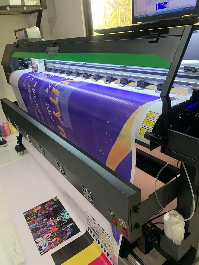 Tarpaulin Printer 6ft Epson DX11 (Category: Printers, Scanners & Copiers) located in Manila. Submitted by rjballos (Listing ID 1351488482, Image 1). Description: Want to start your own printing business but you’re on a budget? May it be for shirt printing, sublimation, tarpaulin, stickers or more. We got you! Start your printing business with the best quality and most affordable printer machines in the market. We offer: ☑️ Epson DX11 (Best for Su