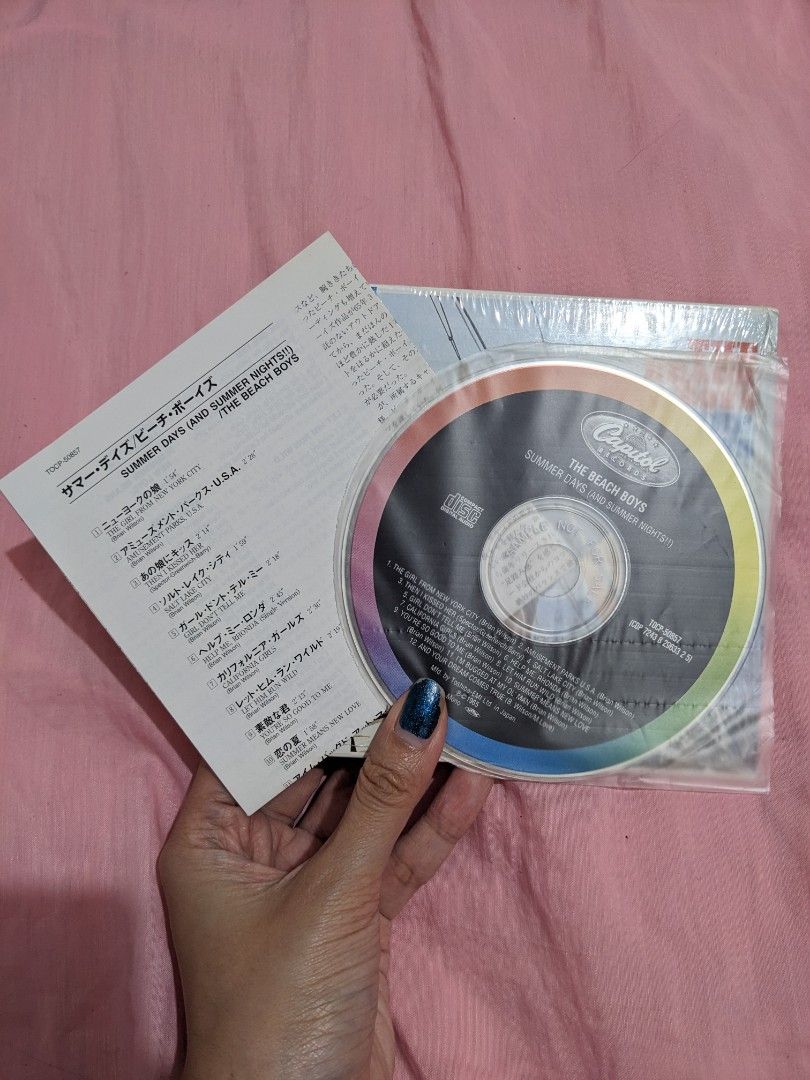 The Beach Boys - Summer Days (Category: Vinyls) located in Lucena. Submitted by aly.thrifts (Listing ID 1351577116, Image 2). Description: Excellent condition Japan Press w obi.
