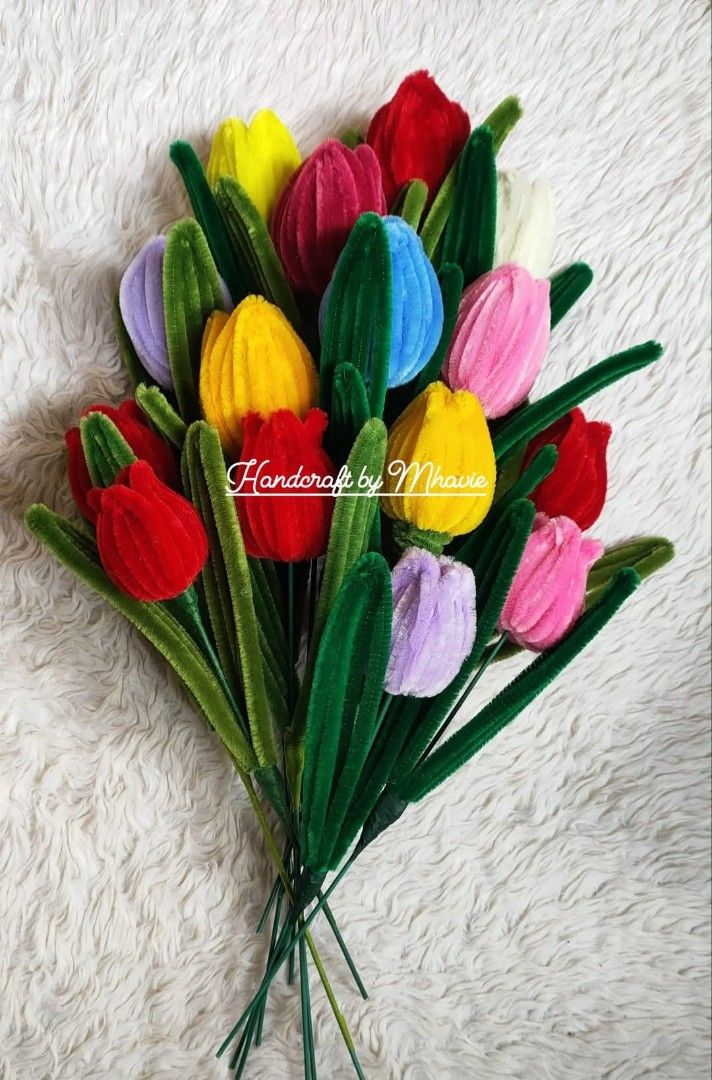Tulips 🌷 💯% Handmade / Wholesale (Category: Flowers & Bouquets) located in Santo Tomas. Submitted by MheenahsCloset (Listing ID 1351599087, Image 1). Description: Tulips 🌷 🌷🌷 ₱20 each minimum 30pcs. ₱20 each minimum 30pcs. ₱30 each Retail ✨💯% Handmade ✨Available per stem ✨Different Colors Available ✨Assorted color pwede ✨ 4 petals ,3 petals 📌Wholesale buyer : 30-50% downpayment is required (non refundable)To avoid cancellation 😊 📌Made to
