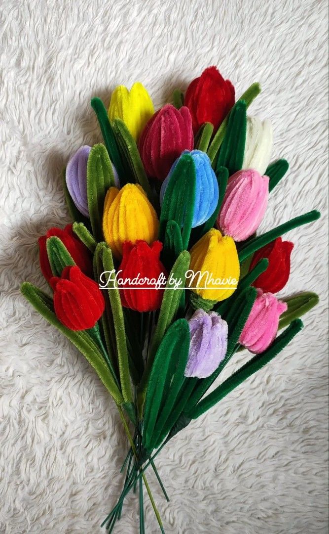 Tulips 🌷 💯% Handmade / Wholesale (Category: Flowers & Bouquets) located in Santo Tomas. Submitted by MheenahsCloset (Listing ID 1351599087, Image 2). Description: Tulips 🌷 🌷🌷 ₱20 each minimum 30pcs. ₱20 each minimum 30pcs. ₱30 each Retail ✨💯% Handmade ✨Available per stem ✨Different Colors Available ✨Assorted color pwede ✨ 4 petals ,3 petals 📌Wholesale buyer : 30-50% downpayment is required (non refundable)To avoid cancellation 😊 📌Made to