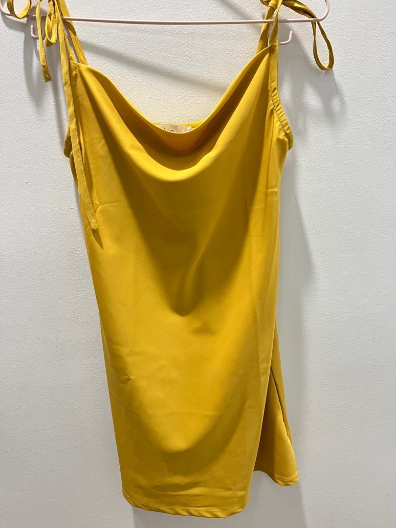 Twill Cavern Shanti Dress (Category: Dresses) located in Quezon City. Submitted by umsph (Listing ID 1351521819, Image 2). Description: Twill Cavern Shanti Dress - Yellow Size S Used only once for an event! GCash Payment Same day delivery or gogo xpress C/o buyer Rfs: declutter Can give discounts if you purchase more than 1 item -> check out my shop @umsph.